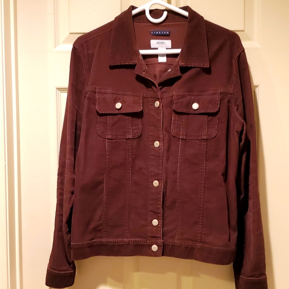 Old Navy brown corduroy jacket